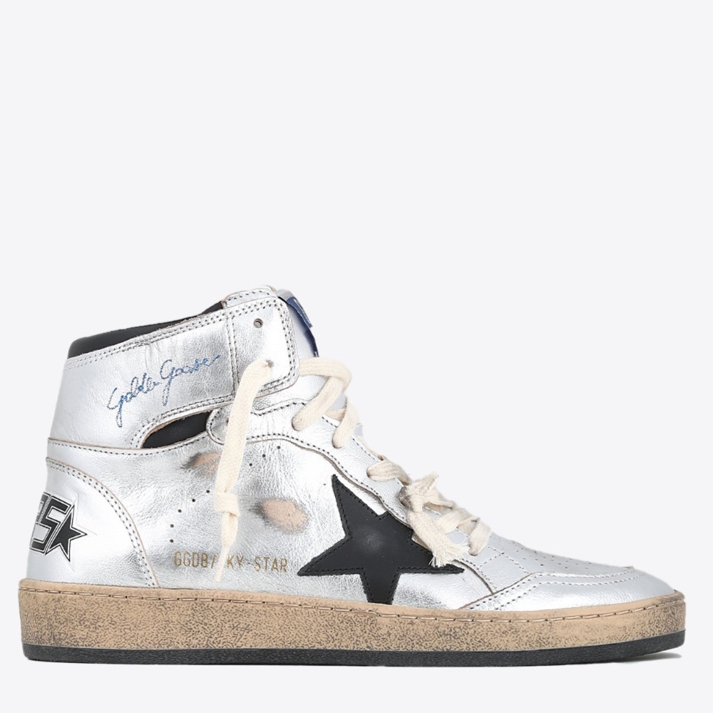 Golden Goose Sky Star in Silver size 38 WORN ONCE